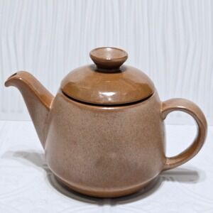 Frankoma Pottery Large Teapot Plainsman‎ Brown Tan 6T
